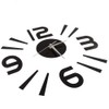 Wall Watch Decor, Wall Clock Sticker 3D Big Watch Decor