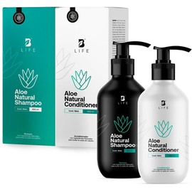 B Life Kit Shampoo y Acondicionador Natural de 800 ml cu