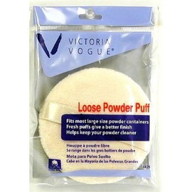 Victoria Vogue Round Loose Powder Puff 1 ea