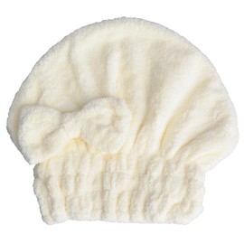 MAYOUTH Microfiber Hair Drying Towels Head wrap with Bow-Knot Shower Cap Hair Turban hairWrap Bath Cap for Curly Long & Wet Hair Gift for Women 2pack