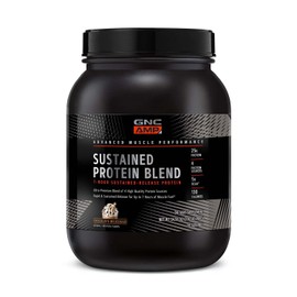 GNC AMP Sustained Protein Blend - Chocolate Milkshake (28 Servings)