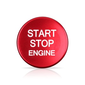 Engine Start Stop Button Sticker Engine Start Button Start Stop Button Cover Compatible with Alfa Romeo Giulia Stelvio Accessories