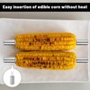 10 Pcs Stainless Steel Corn on The Cob Skewers &