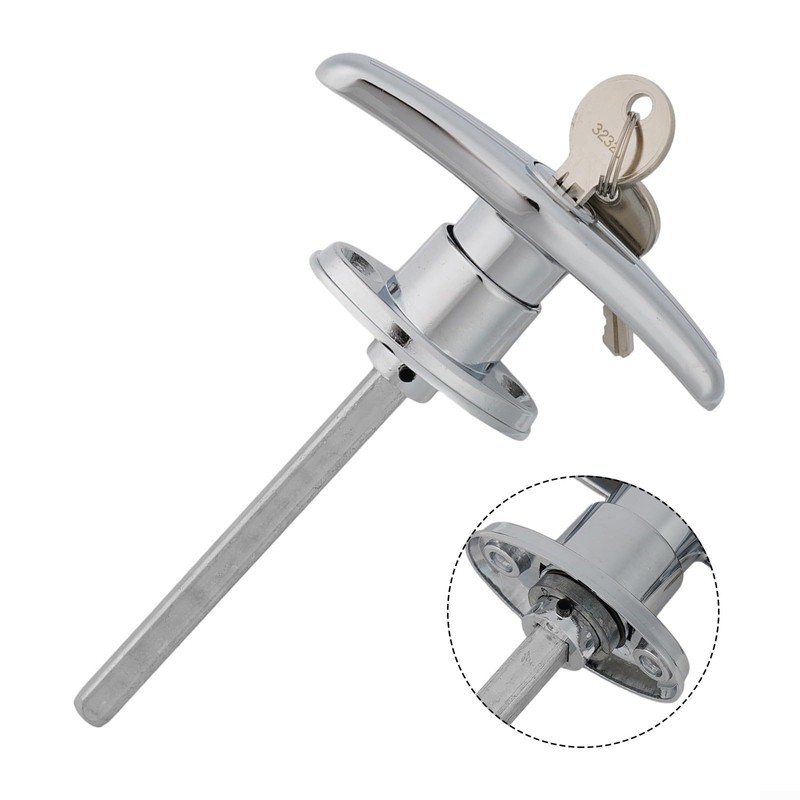 T Handle Lock, Garage Door Locks, T Handle Rear Fixing