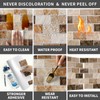 URCOLOR 10-Sheet Peel and Stick Backsplash Subway Tile for Kitchen,12"x12"