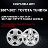 TULALUX Wheel Skins Compatible with Toyota Tundra 2007-2021; 18 inch
