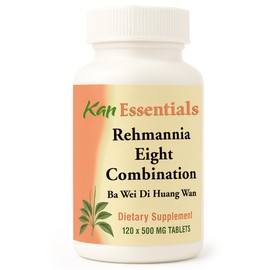 Kan Herb Company Rehmannia Eight Combination – Traditional Chinese Herbal Blend for Dogs & Cats to Support Kidney Health, Vitality, & Hormonal Balance, Herbal Supplement Tablets for Pets, 120 Tablets