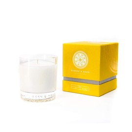 Gibson & Dehn Champagne Sorbet Single Wick Candle, 9 Oz. (255g) - Long-Burning Candle with Secondary Notes of Black Currant, Cognac and Peach, Approximate Burn Time 50-60 Hours, Made in United States
