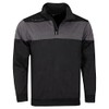Stuburt Golf Mens Evolve Performance Quarter Zip Sweater - Black