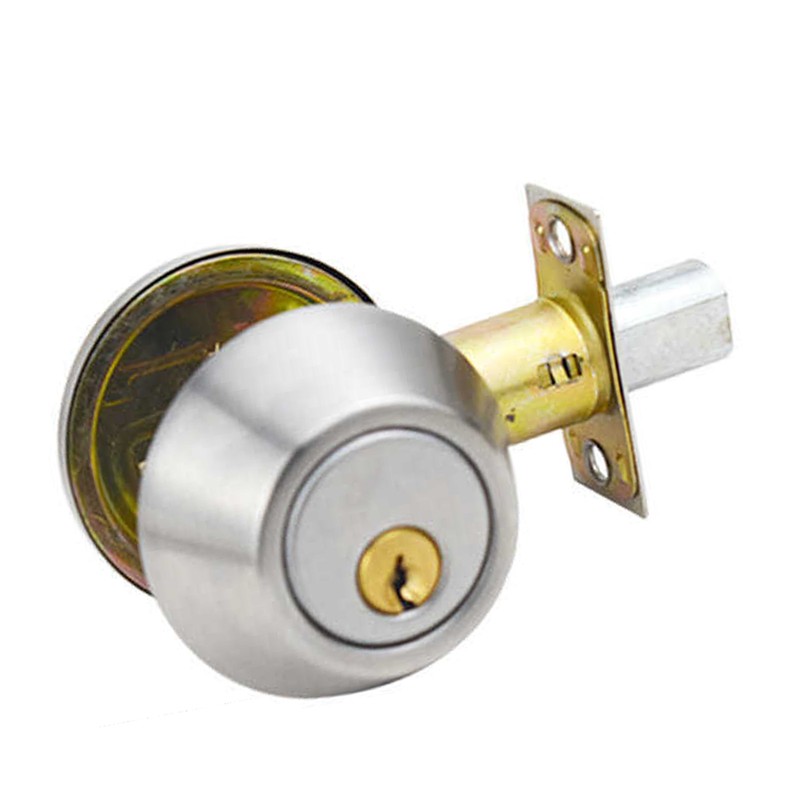 Ball Door Knob Universal Protection Classic Entrance Keyed Interior Door