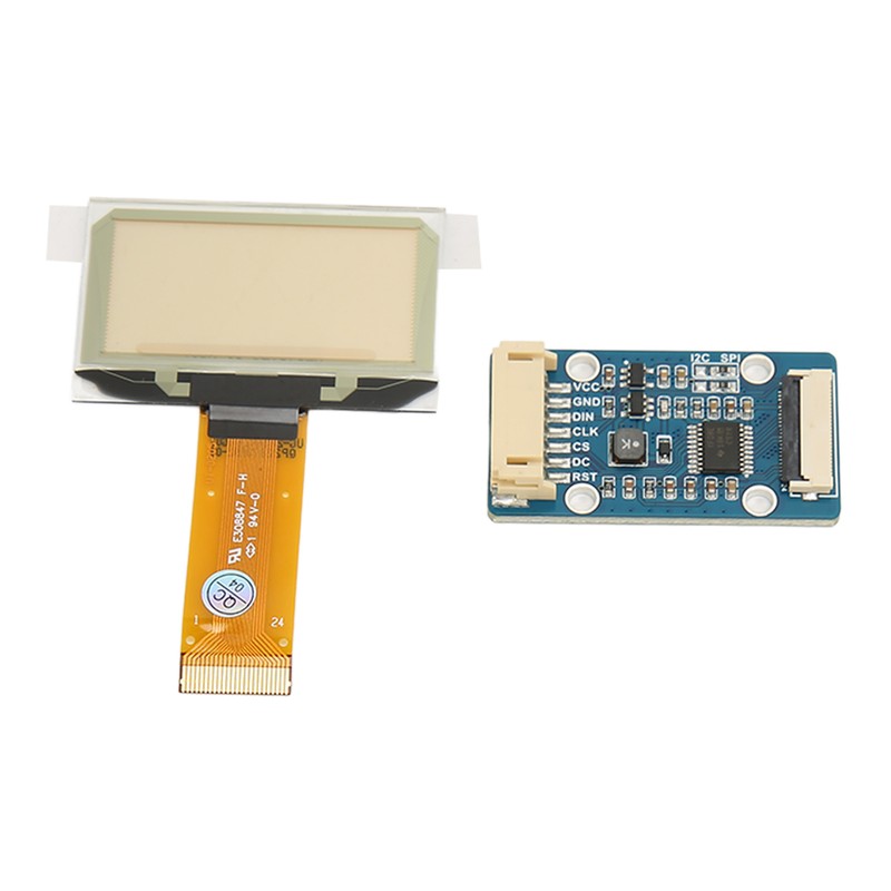 1.51 Inch Screen Module 128x64 Resolution SPI I2C Interface Full