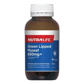 Nutra-Life Green Lipped Mussel 850mg+ 90 Capsules