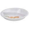 Markei Belli Child J25 BC Three-Divided Dish, Small, Squirrel