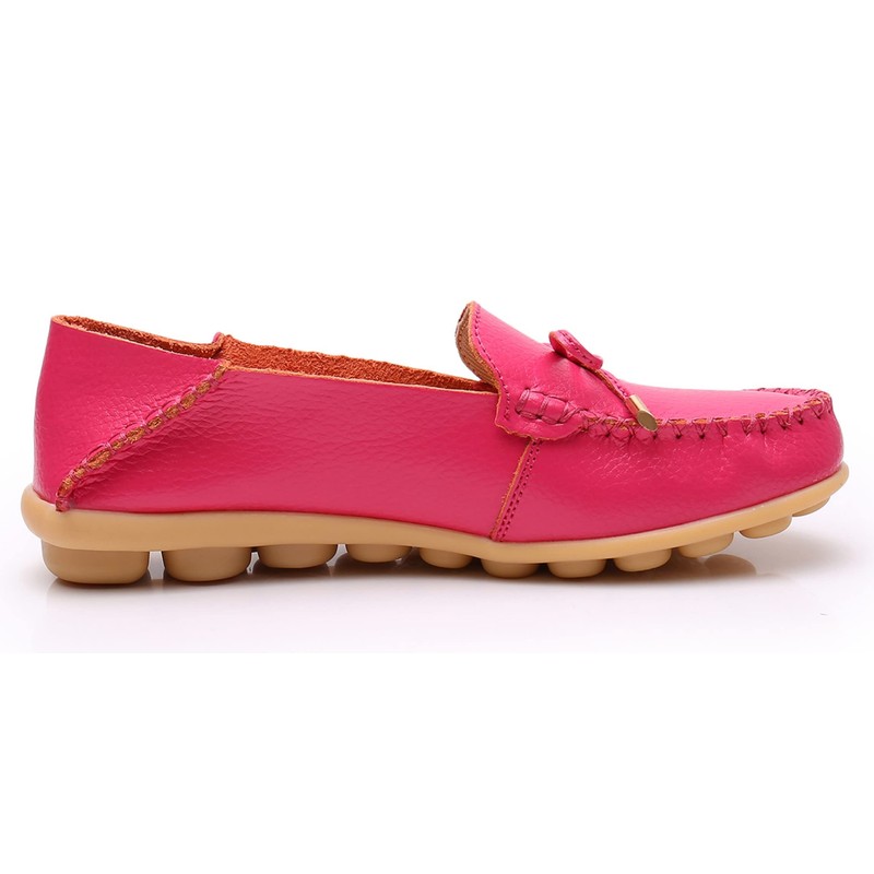 VenusCelia MyFavour - Mocasines planos para caminar para mujer, Azul