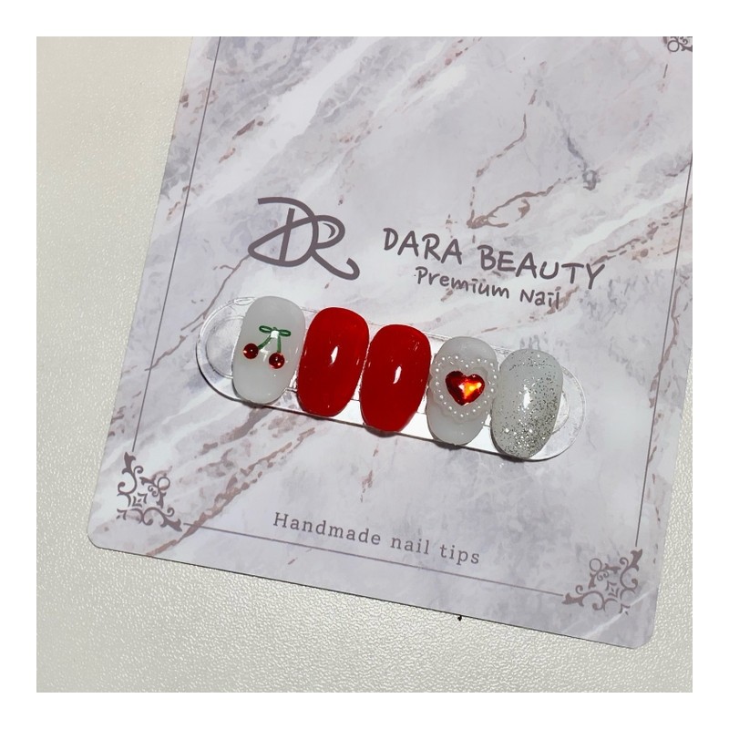 Dara Beauty October Art of the MonthCherry Cherry Nail❣ -