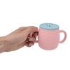 Silicone Toddler Cup Drop Proof Portable Baby Training Cup with