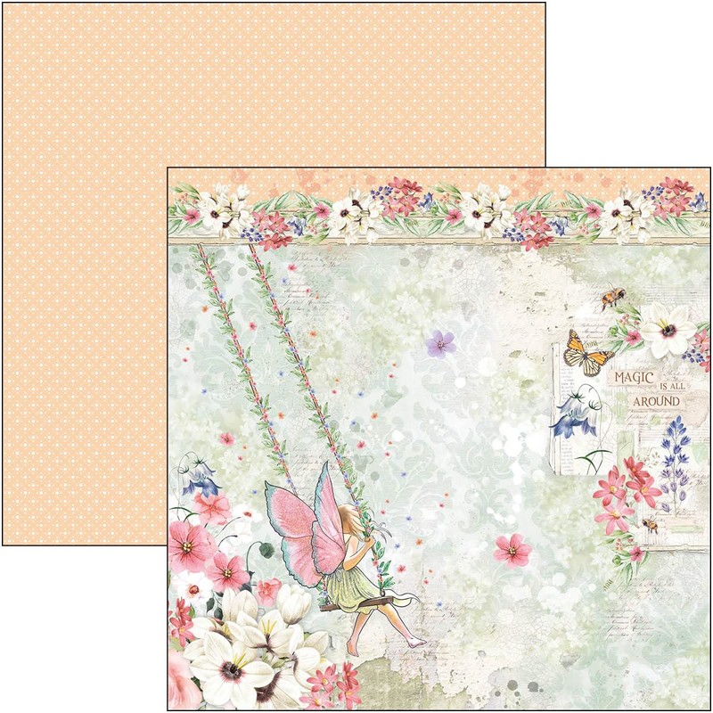 Enchanted Land Scrapbook Paper