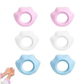 NentMent 6 Pack Waterproof Face Wash Wristbands Silicone Arm Wrist Towels Arm Water Guards Spa Wash Band Wrist Bands for Washing Face Girls Kids Children Prevent Water from Spilling Down Your Arms