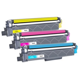 Yowell 3X TN247CMY Toner Kompatibel für Brother TN-247 TN243 Magenta Gelb Cyan Toner für MFC L3750CDW MFC-L3750CDW HL-L3210CW DCP-L3550CDW HL-L3230CDW MFCL3750CDW
