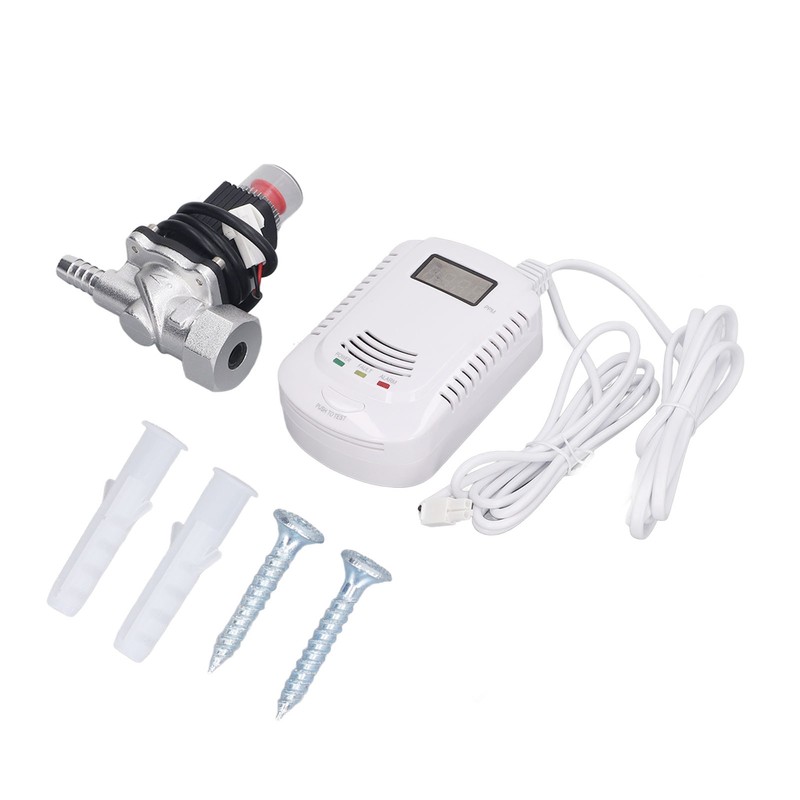 Gas Shut Off Valve Automatic Stable Valve Controller with Alarm