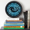 CafePress Worn Mermaid Graphic Unique Decorative 10" Wall Clock