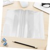 20pcs Clear Book Cover Transparent Book Protector for Soft and
