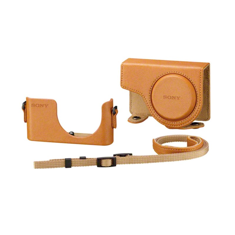 SONY(ソニー) デジタルカメラケース ジャケットケース ライトブラウン LCJ-WD TIC SYH