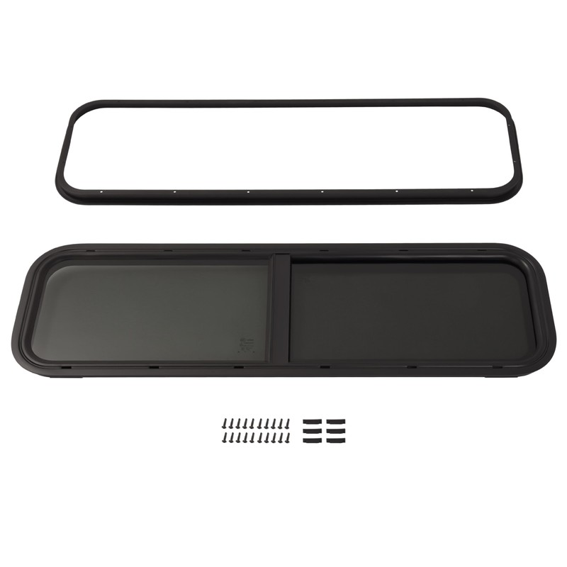 HECASA Universal 42" W X 12" H RV Window Horizontal