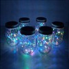 Decorman Solar Mason Jar Lid Lights, 6 Pack 20 LED