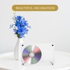 TEHAUX Acrylic CD Holder Stand, Clear Photocard Display Holder Album