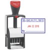 MaxMark Heavy Duty Self Inking Date Stamp with Phrase Emailed