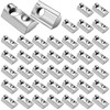 Amentalove Set of 42 T-Slot Nuts M8 with Centring Ball