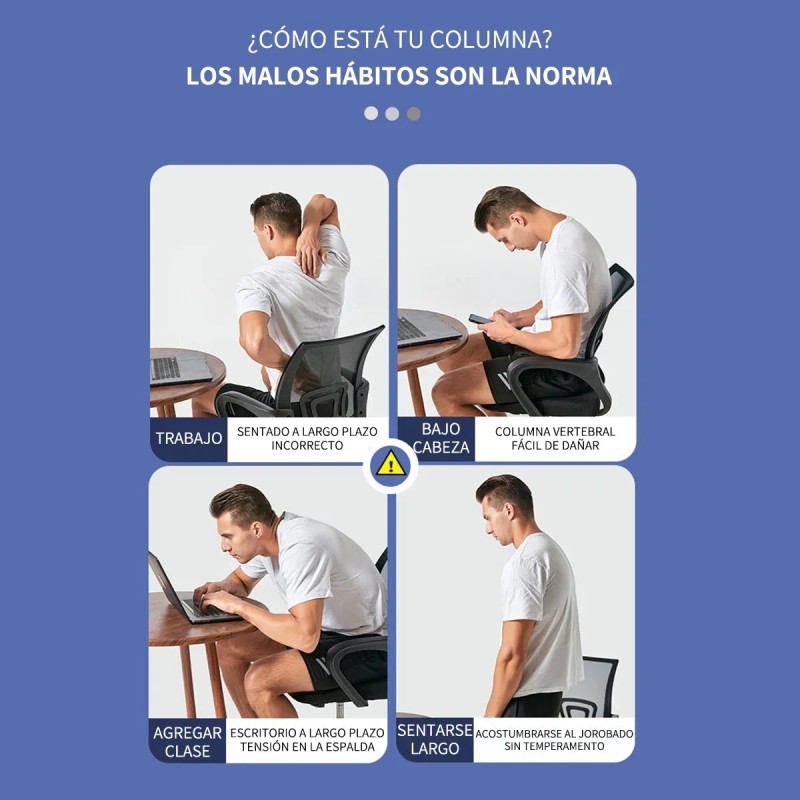 Corrector Postura Espalda Faja Ajustable Para Hombre Mujer --