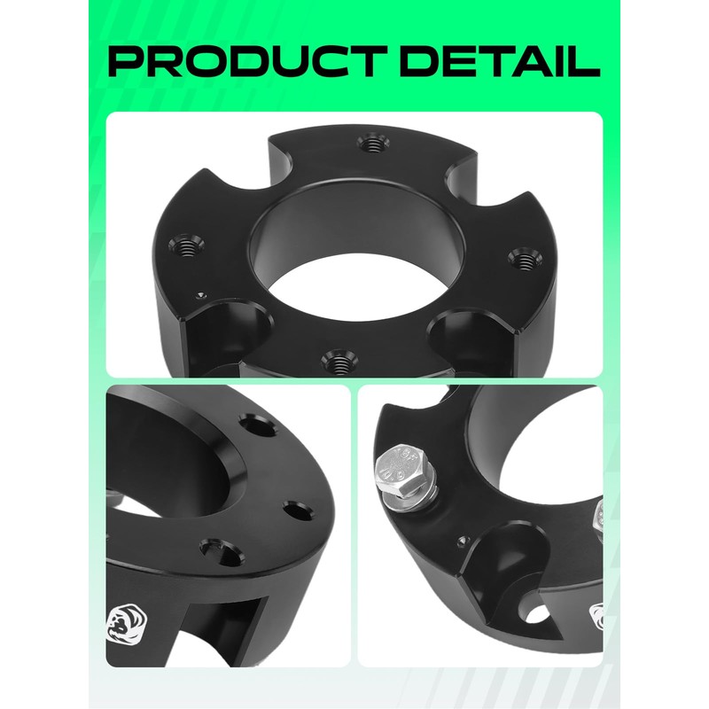 YHTAUTO 2.5 Inch Front Leveling Lift Kit Fits 2007-2023 Toyota