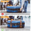 4 Pcs Luggage Straps for Suitcases Suitcase Straps Heavy Duty