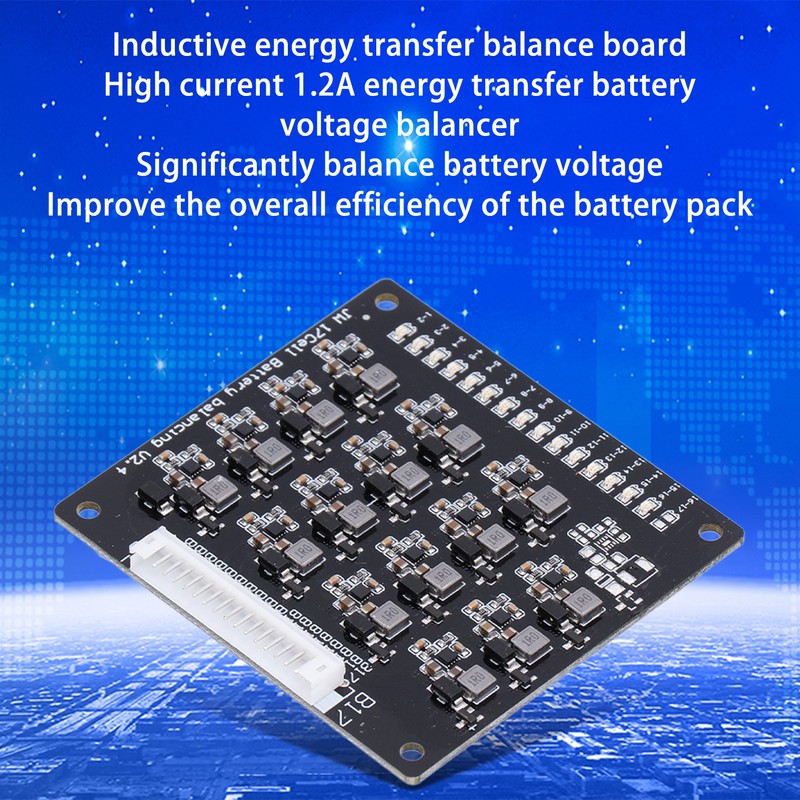 Lithium Battery Active Equalizer 1.2A Inductive BMS Balancer Energy Transfer