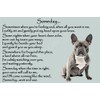 French Bulldog Frenchie Memorial dog pet loss Flexible Fridge Magnet