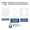 Broan-NuTone RCM700 Magnetic Universal CleanCover™ Bath Fan Replacement Grille