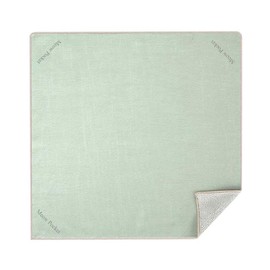 Magic Pocket Lazy Makeup Bag with Self-Adhesive Wrap, 22x22in Large Capacity Inner Pouch Cosmetic Travel Makeup Bag Easy Wrapping and Safe Protection for Tech Device, Brushes, Accessories:_Green