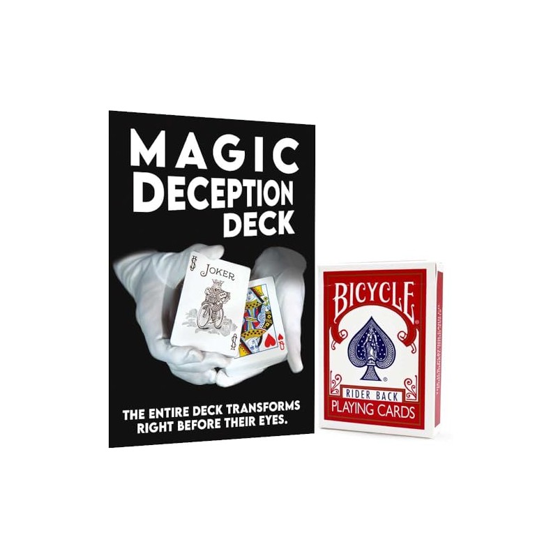 Magic Makers Magic Deception Deck - Color Changing Magic Card