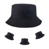 ML Sombrero/gorro Negro Tipo Pescador Unisex