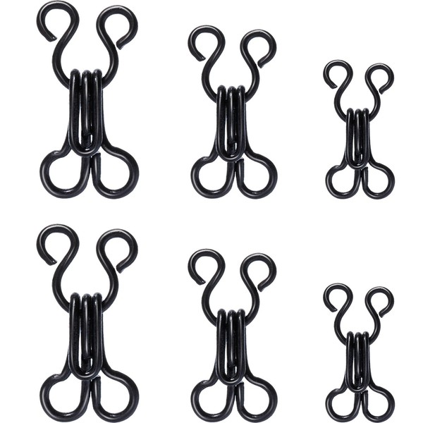 50 Set Sewing Hooks and Eyes Closure for Bra and