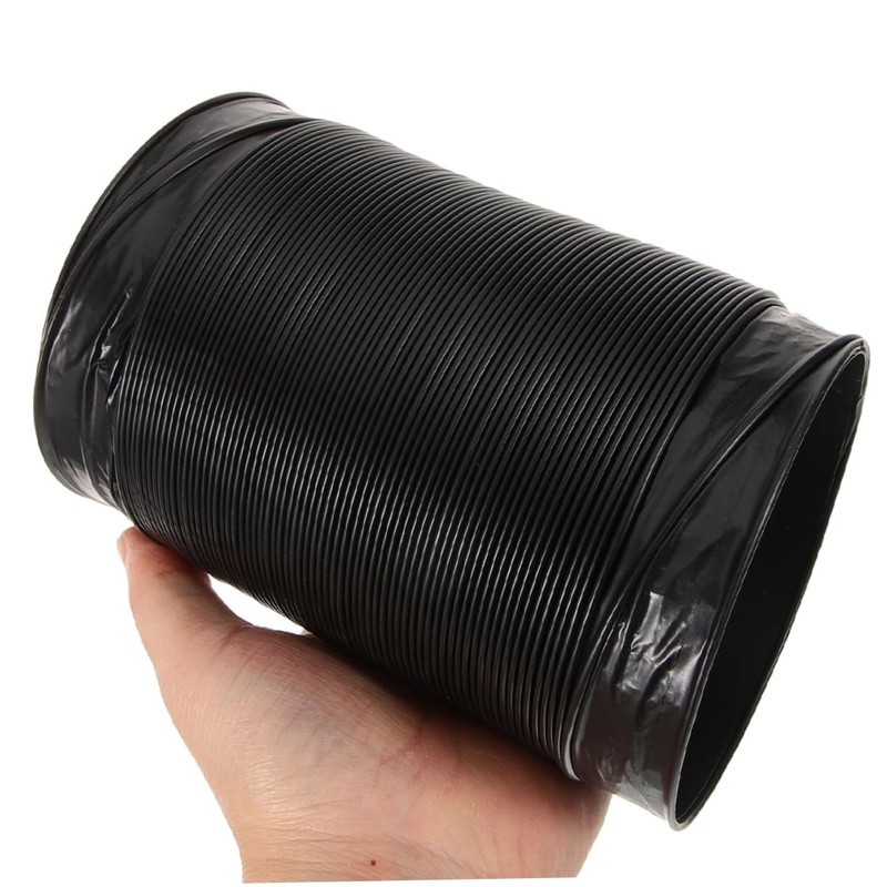 Outanaya Dryer Vent Hose Kit Flexible Foil Ducting with Black
