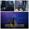 Dsane Winter Genuine Sheepskin Leather Gloves for Men, Warm Touchscreen
