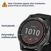 kwmobile 2 x Transparent Screen Protectors Compatible with Garmin Vivoactive