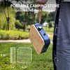 Upgraded Separate Ignition Needle WINKIZA Camping Stove with Cutting Board,