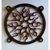 Custom Acrylic Flame Computer Fan Grill 120mm