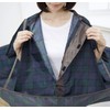 Cogit Children's Haircut Cape, Suitable for Adults and Children, Black