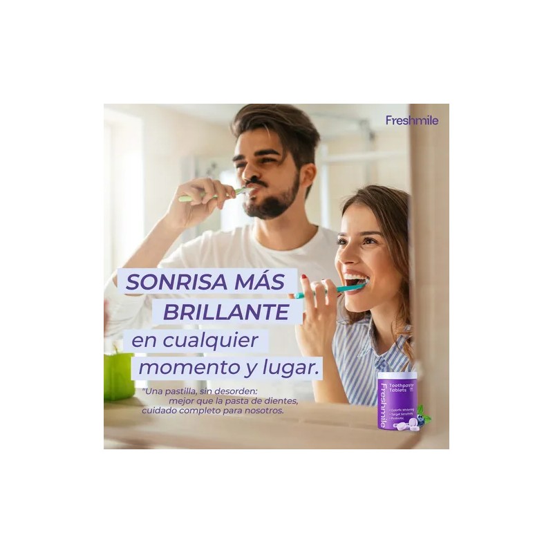 Freshmile Pastillas De Pasta De Dientes Blanqueadoras