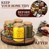 Lazy Susan Turntable for Cabinet,Lazy Susan Organizer,Table Top, Kitchen,Bathroom,Pantry, Spice